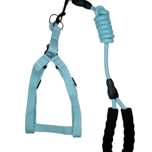 Arnés Celeste Pastel Escarchado Talla L