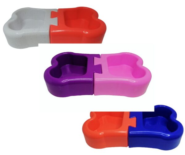 2 VELO Plato Hueso Doble Armable