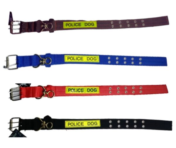 Collar Reflectivo Police Talla L