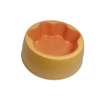 AMARILLO Plato Huellita Desmontable