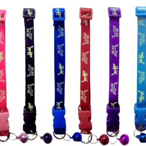 Collar Nylon Gatitos Luminosos 20-36cm