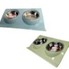 Plato Doble De Acero Inoxidable