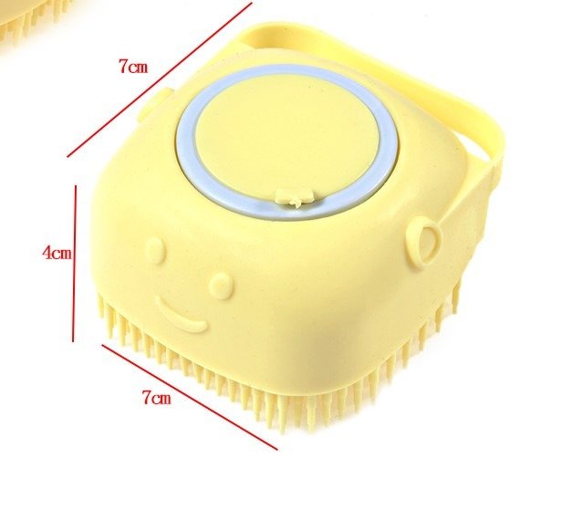 Cepillo De Baño Dispensador De Shampoo
