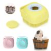 Cepillo De Baño Dispensador De Shampoo