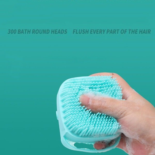 Cepillo De Baño Dispensador De Shampoo