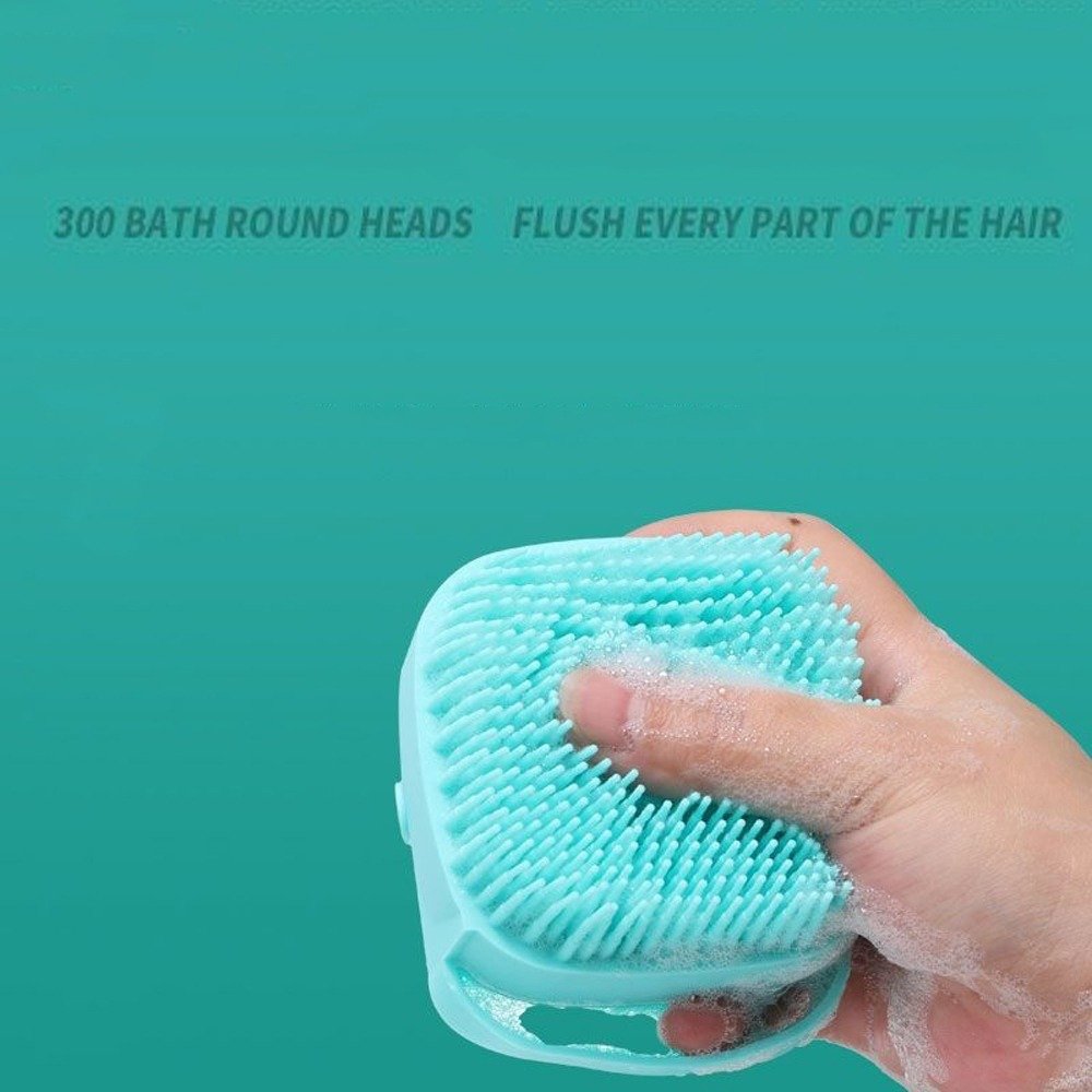 Cepillo De Baño Dispensador De Shampoo