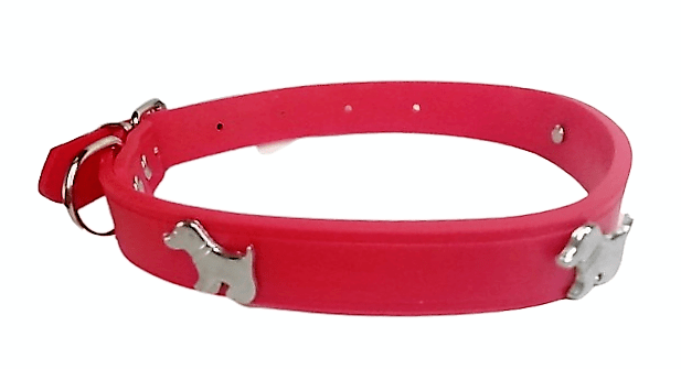 Collar Con Aplicaciones De Perrito Talla M