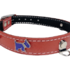 Collar De Cuero Con Aplicaciones Talla 3
