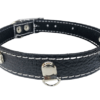 Collar De Cuero Con Aplicaciones Talla 2