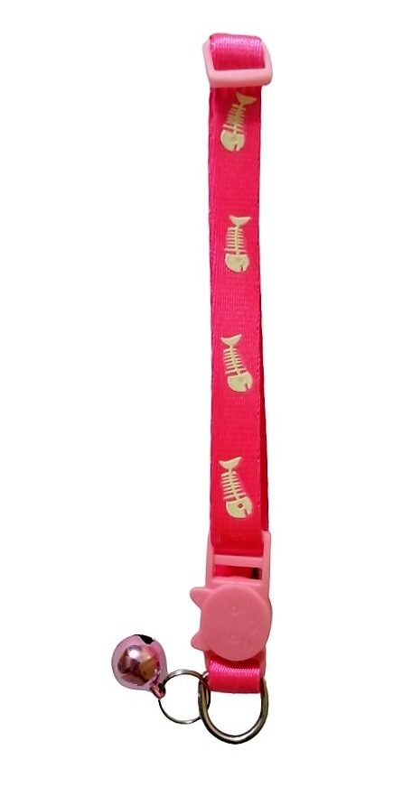 Collar Huesitos Pez Luminoso 20-36cm