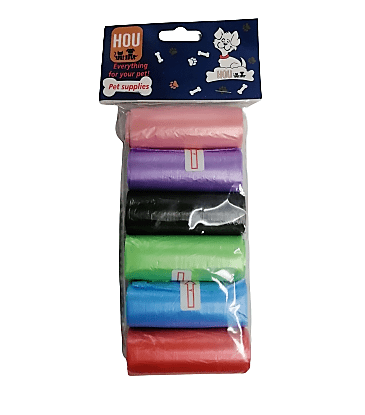 Pack X6 Rollos De Bolsitas Para Popo