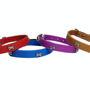 Collar Aplicaciones De Huesito Talla S