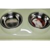 Plato Doble De Acero Inoxidable