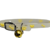Collar Luminoso Huellitas 18-26cm