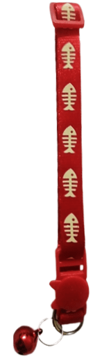 Collar Peces Luminoso Para Gatitos 20-36cm