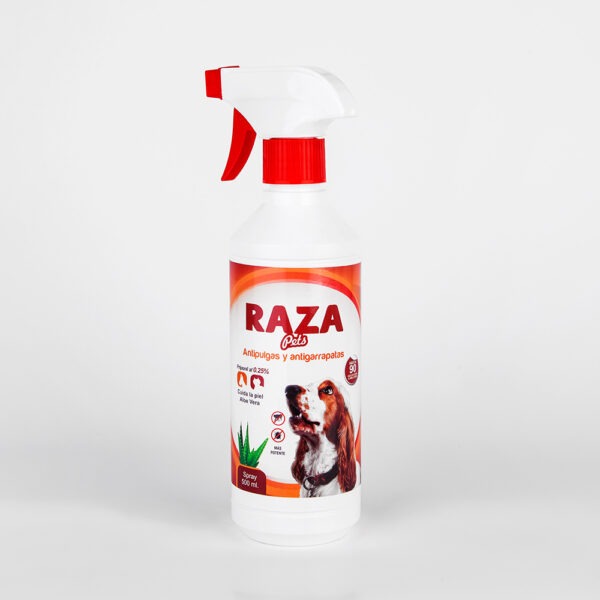 RAZA ANTIPULGAS SPRAY Raza Pets Antipulgas Spray