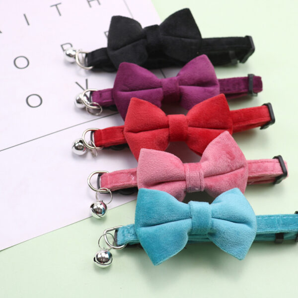 Collar De Terciopelo Con Lazo