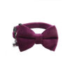 Collar De Terciopelo Con Lazo