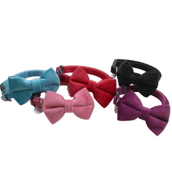 Collar De Terciopelo Con Lazo
