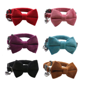 Collar De Terciopelo Con Lazo