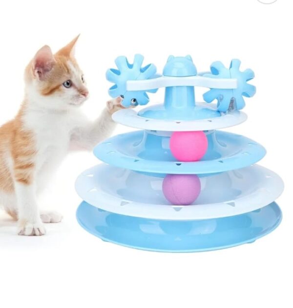 JUGUETE TORRE GIRATORIA PARA GATO