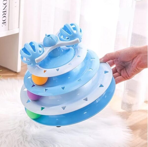 JUGUETE TORRE GIRATORIA PARA GATO