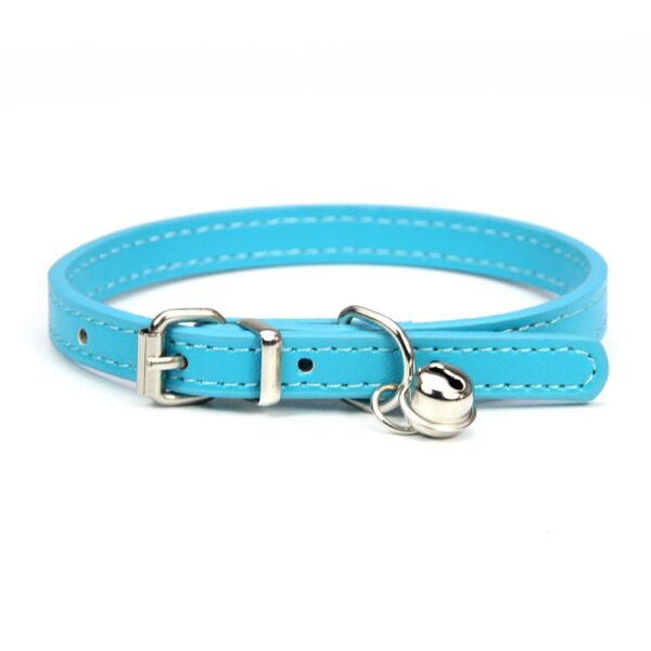 aguamarina Collar Con Cascabel Importado Talla S 20-28 cm
