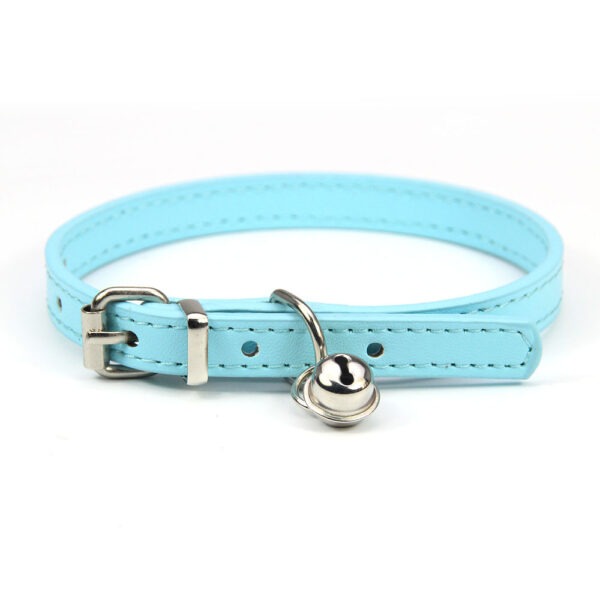 celeste cielo Collar Con Cascabel Importado Talla S 20-28 cm