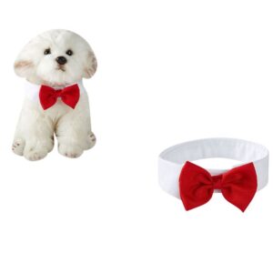 Michi Rojo Con Cuello Para Mascotas