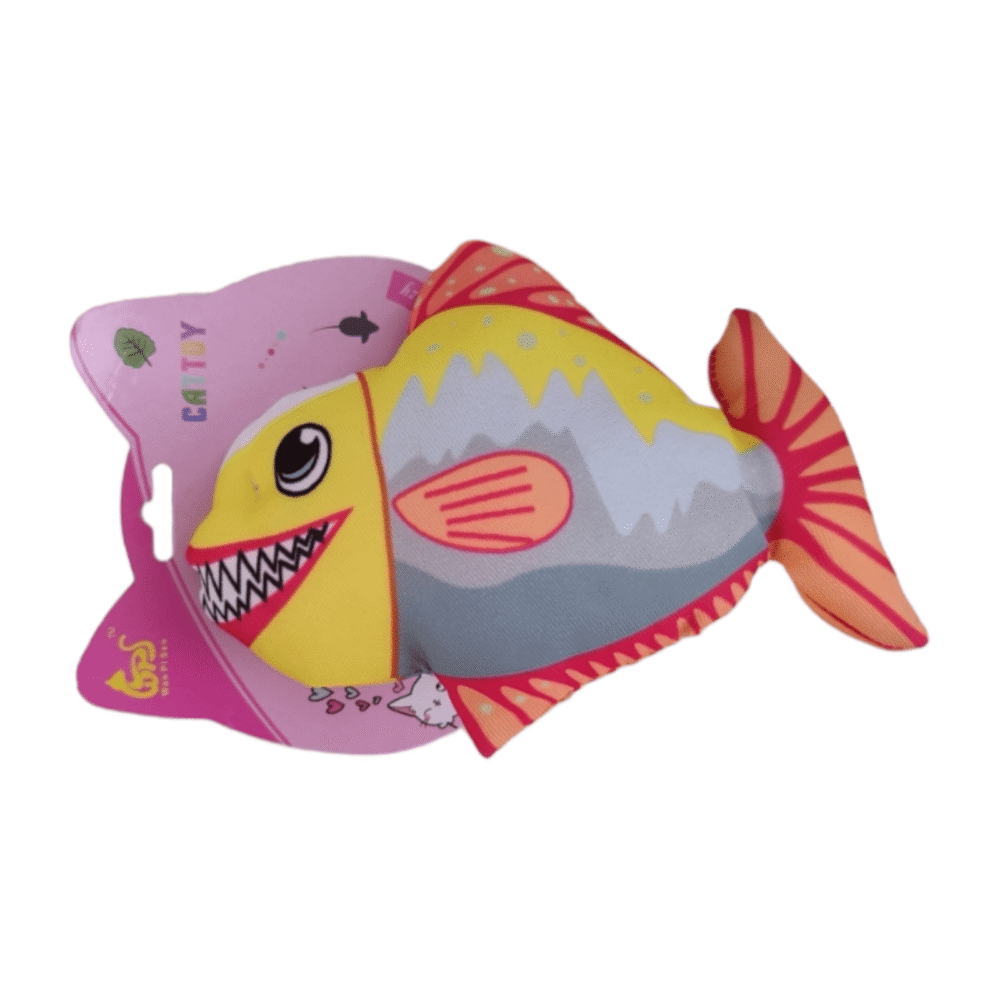 Peluche Pez Con Catnip
