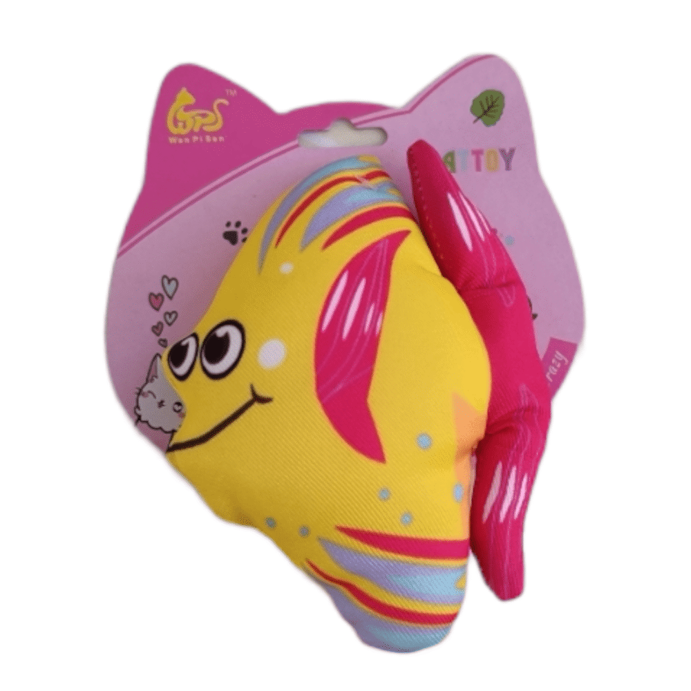 Peluche Pez Con Catnip