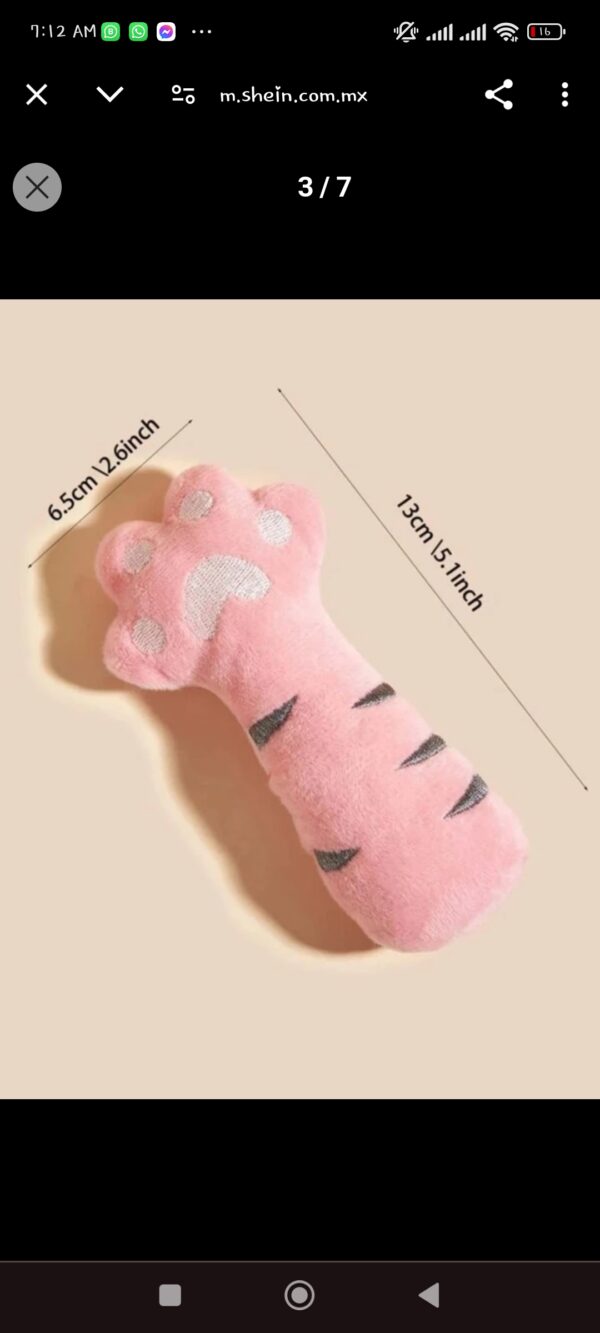 Peluche Patita Con Catnip