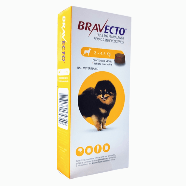 Bravecto 2-4.5 KG
