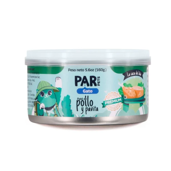 Par Pets (Kompa) Paté De Pollo Y Pavita 160g