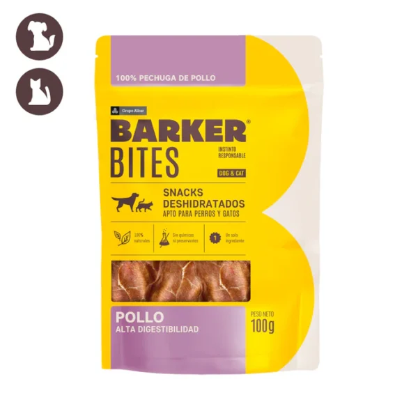 Barker Bites Pollo 100g