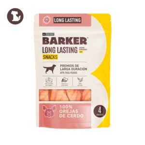 Barker Long Lasting Orejas de Cerdo x 4 Unidades