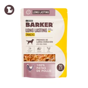 Barker Snack Long Lasting Patas de Pollo 20 Unidades
