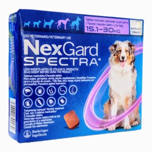 Nexgard Spectra 15.1-30 Kg X 1 Tab Suelta