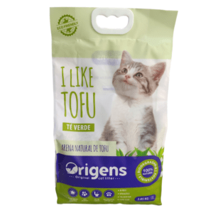 Arena Origens Natural De Tofu Con Aroma A Té Verde 2.85Kg