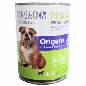 PhotoRoom-20240610_231615~2 Origens Chunky & Gravy Perro Adulto Sabor Carne Res Y Pavo 369g