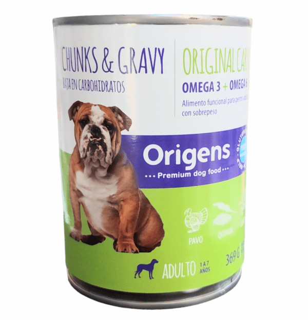 Origens Chunky & Gravy Perro Adulto Sabor Carne Res Y Pavo 369g