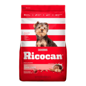 Ricocan Cachorros Razas Pequeñas Carne y Leche 3Kg