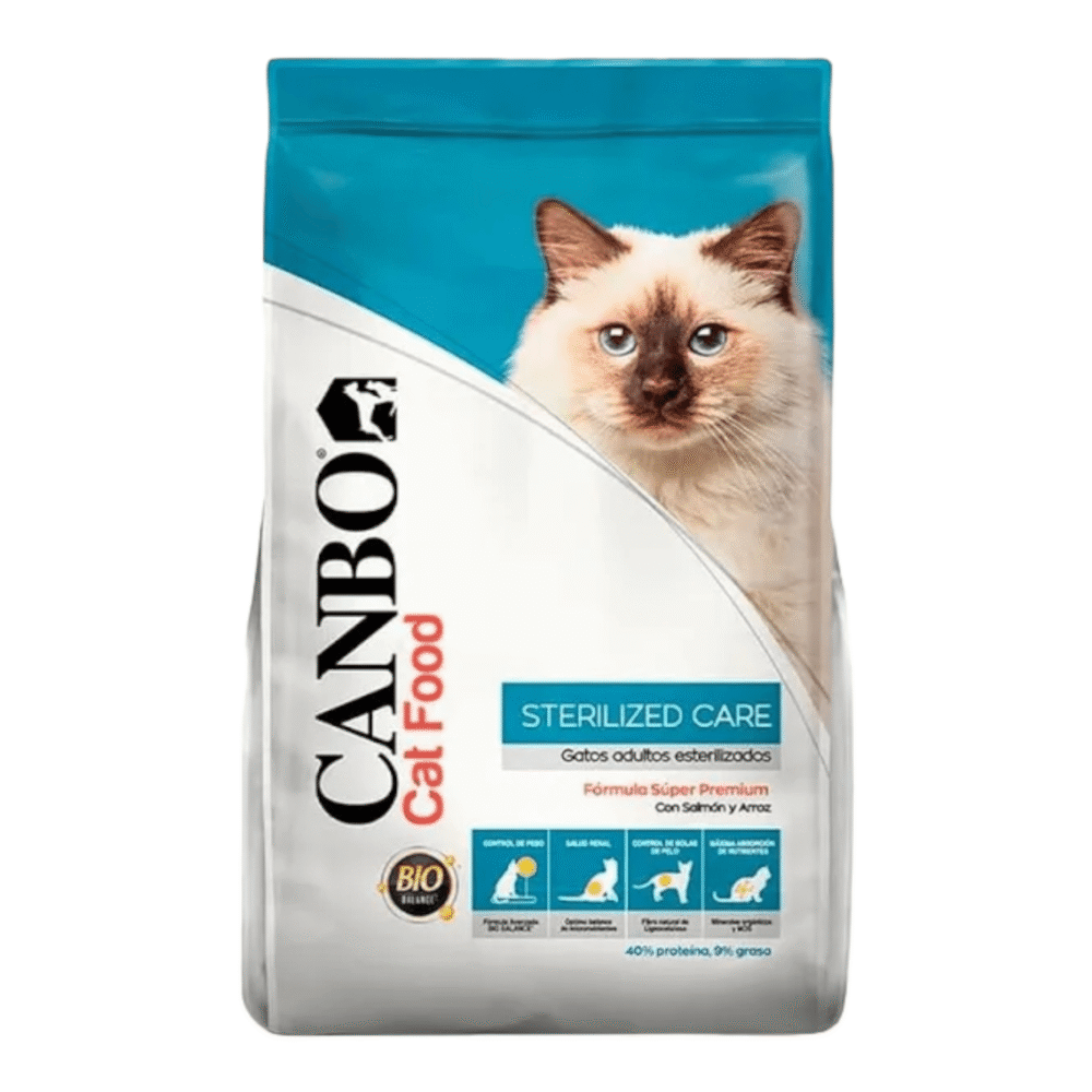 Canbo Cat Adultos Sterilized Care 3Kg | Alimento para Gato Esterilizado