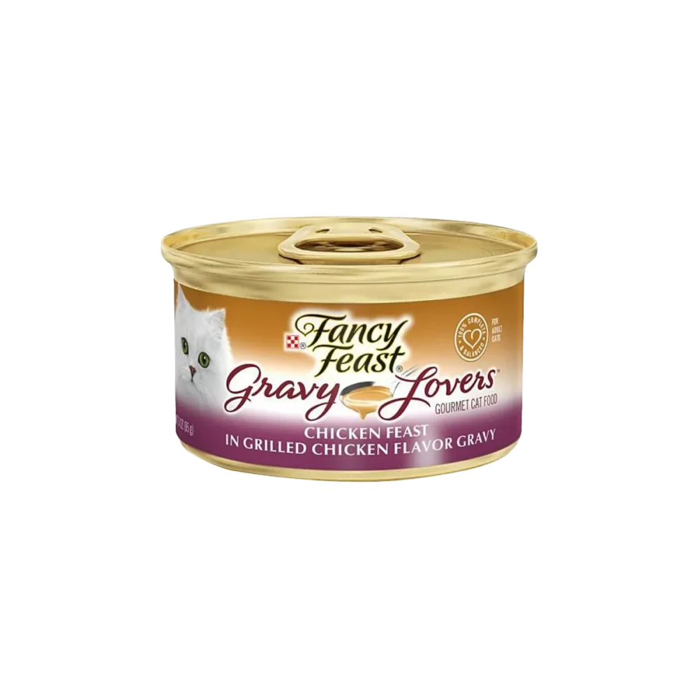 Purina-FancyFeast-GravyLovers-chicken-feast.png Fancy Feast Gravy Lovers Chicken Feast In Grilled Chicken Flavor Gravy 85g