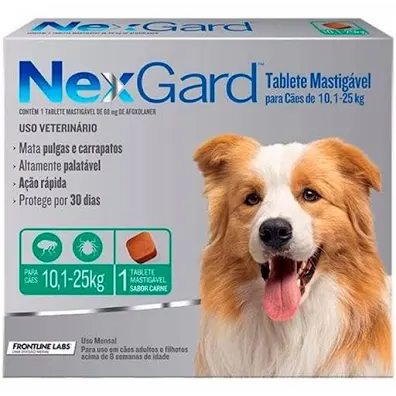 Nexgard 68 Mg 10.1-25 Kg X 1 Tab Suelta