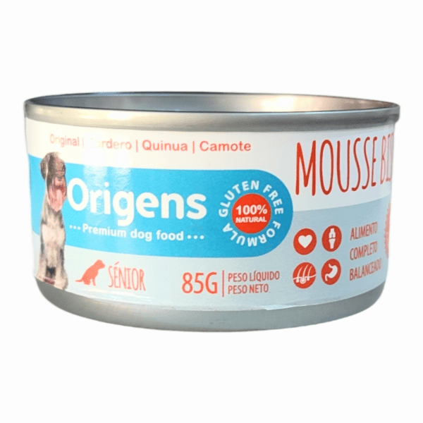 image Origens Perro Senior Mousse Cordero Quinua Camote 85g