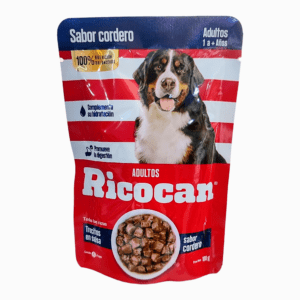 Ricocan Adulto Trocitos Cordero Pouch 100g