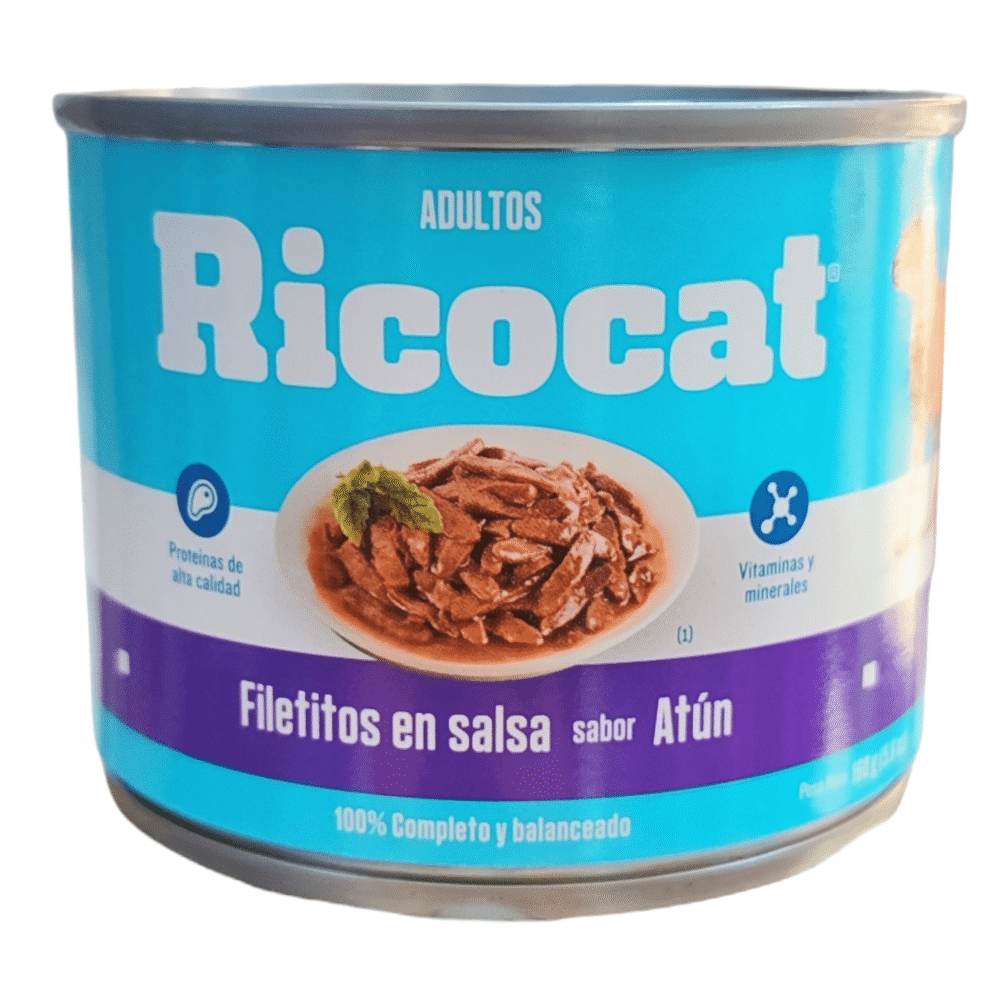 Ricocat Adulto Filetitos Atún 160g