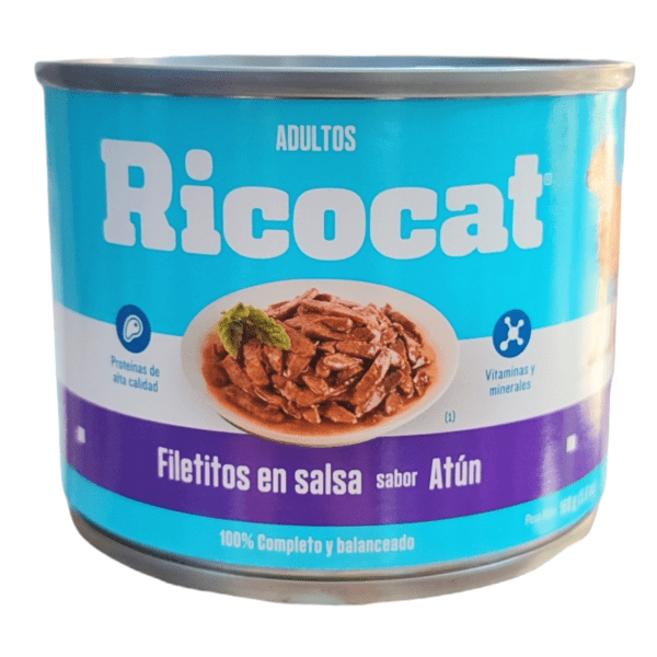 Ricocat Adulto Filetitos Atún 160g