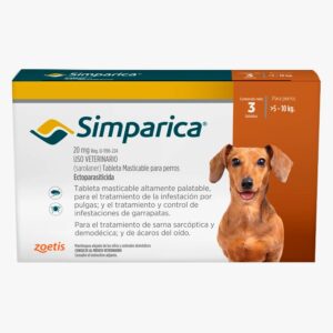 Simparica 20mg (5 A 10 Kg)